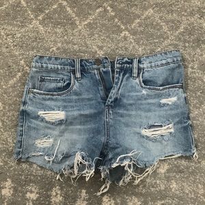 Vintage high rise Blank NYC denim shorts